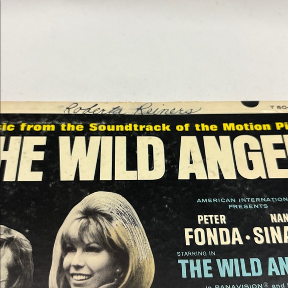 Nancy Sinatra - Peter Fonda - The Wild Angels Soundtrack Vinyl Record LP - Picture 4 of 8